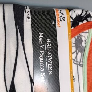 Halloween Men's Pajama Set - Black and White